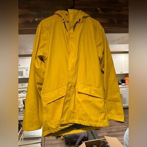 Yellow Helly Hansen Rain Jacket